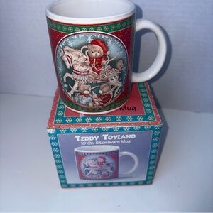 Teddy Toyland Stoneware Mug